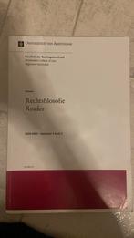 Uva jurisprudentie en readers, Ophalen of Verzenden, Zo goed als nieuw