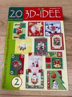 3D-Idee nummer 2; 20 kerstkaarten maken, Ophalen of Verzenden, Nieuw, Kerst, Overige typen