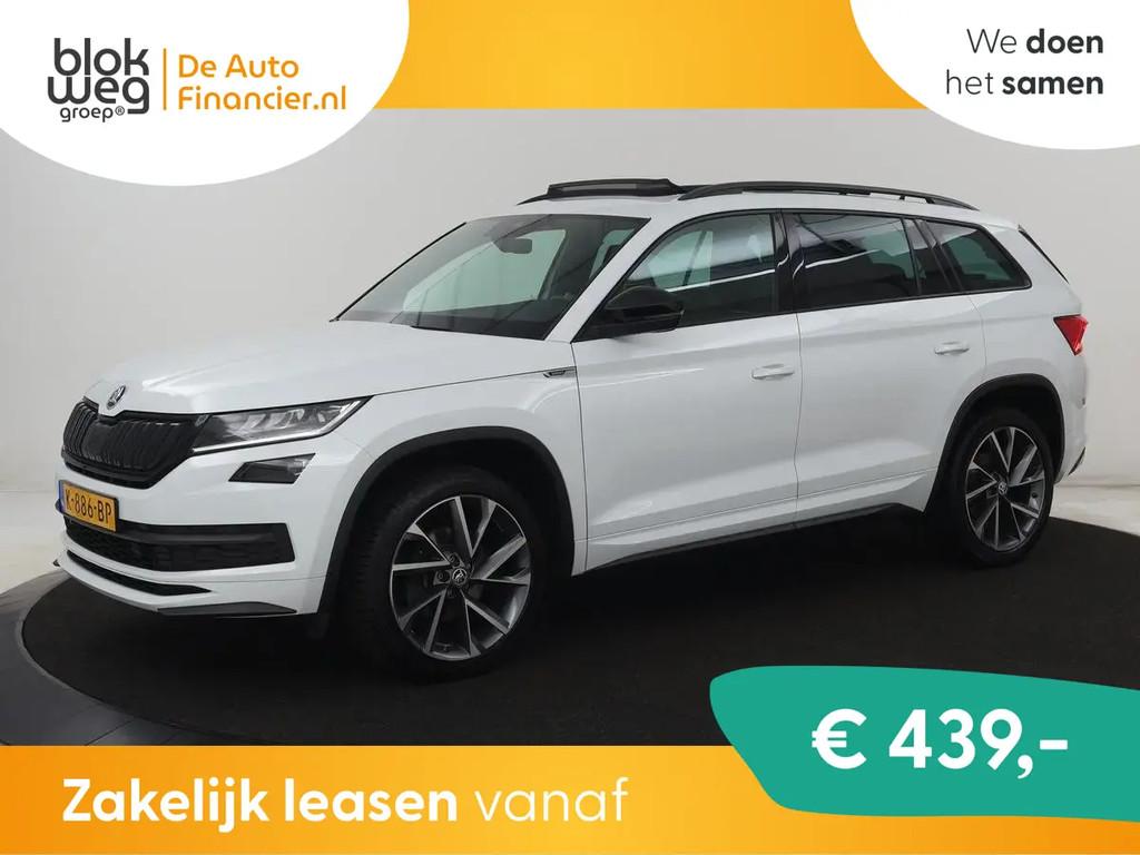 Skoda Kodiaq 1.5 TSI Sportline 7 Persoons | Pan € 31.900,0, Auto's, 4 cilinders, 150 pk, Wit, Origineel Nederlands