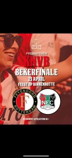 Kaartjes Feyenoord NEC Rotterdam 21 april, April, Twee personen