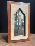 Spiegel India rest hout, Nieuw, Minder dan 100 cm, Minder dan 50 cm, Rechthoekig