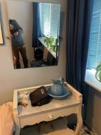 Toilettafel met marmeren blad, Huis en Inrichting, Ophalen, Overige materialen, 50 tot 100 cm, Minder dan 100 cm