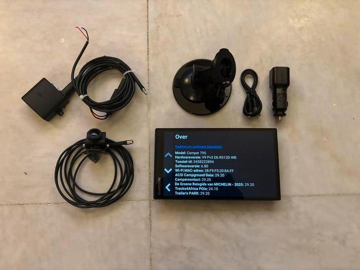 Garmin Camper 795 navigatiesysteem + Garmin BC 50 camera, Auto diversen, Autonavigatie, Nieuw, Ophalen of Verzenden