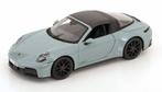 Porsche 911 (992.2) Targa 4 GTS 2024 Grijsgroen / Zwart 1-18, Hobby en Vrije tijd, Modelauto's | 1:18, Tschuiten@hotmail.com, Auto