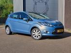 Ford Fiesta 1.4 Ghia Ecc|Cruise|Nap, Voorwielaandrijving, Gebruikt, Beige, Leder en Stof