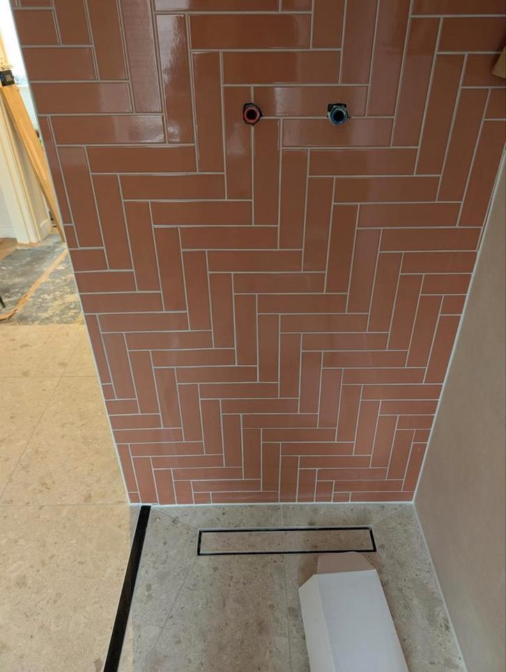 Mooie keramische wandtegels 5x20 cm, Doe-het-zelf en Verbouw, Tegels, Nieuw, Wandtegels, Keramiek, Minder dan 20 cm, Minder dan 20 cm