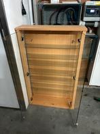 Vitrine kast, Huis en Inrichting, Kasten | Vitrinekasten, Ophalen of Verzenden, Zo goed als nieuw, 25 tot 50 cm, 50 tot 100 cm