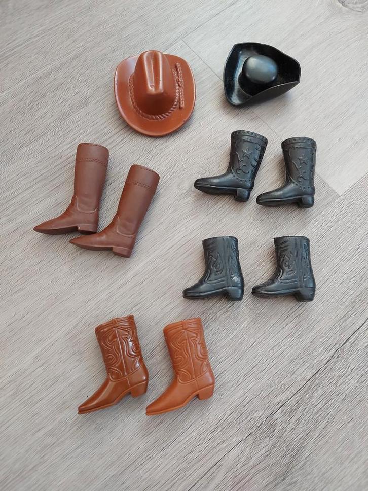 Ken western laarzen en accessoires, Verzamelen, Poppen, Gebruikt, Accessoires, Ophalen of Verzenden