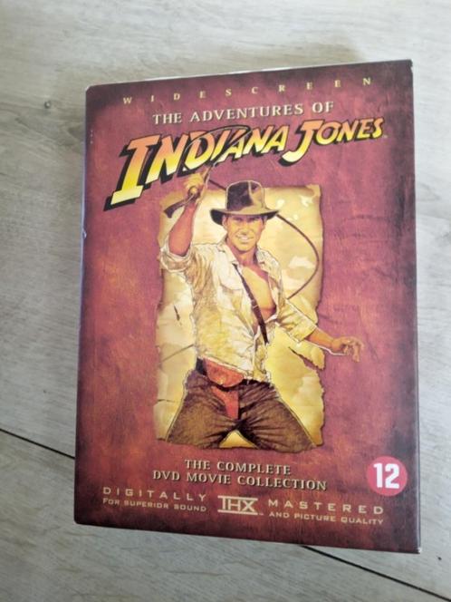 DVD collectie Indiana Jones, Cd's en Dvd's, Dvd's | Tv en Series, Zo goed als nieuw, Actie en Avontuur, Vanaf 12 jaar, Ophalen