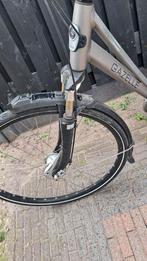 GEVRAAGD GAZELLE SPATBORD MET VOORLAMP  PARIS C7, Ophalen, Zo goed als nieuw, Gazelle