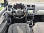 Volkswagen Polo 1.2 TSI First Edition, Navi, scherm, bleutoo, Stof, Gebruikt, 4 cilinders, Met garantie (alle)