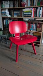 Design zitkamer stoel, Huis en Inrichting, Ophalen, Zo goed als nieuw, Eén, Rood