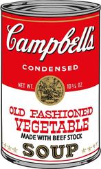Andy Warhol Kleur Lithografie "Campbells Old Fashioned"Gen G, Ophalen of Verzenden