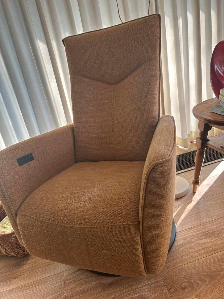 Stawett Relaxfauteuil met Sta-Op Functie, Huis en Inrichting, Fauteuils, Gebruikt, Stof, 75 tot 100 cm, Ophalen