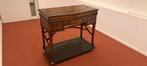 Theodore Alexander Campaign Writing Desk – elegant mahonie,, Huis en Inrichting, Ophalen of Verzenden, Zo goed als nieuw, Rechthoekig
