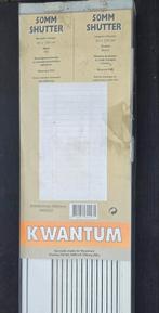 kwantum shutters pvc, Ophalen, Nieuw, Minder dan 100 cm