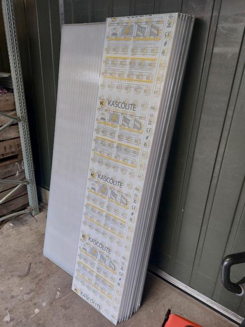 20 stuks polycarbonaat kanaalplaat NIEUW, Doe-het-zelf en Verbouw, Platen en Panelen, Nieuw, Ophalen
