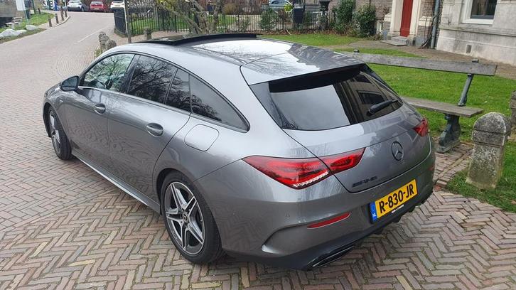 Mercedes-Benz CLA 180 d 116pk 7G-DCT 2019 Grijs, Auto's, Mercedes-Benz, Particulier, CLA, Diesel, Stationwagon, Automaat, Geïmporteerd