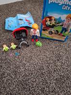 Playmobil tweeling met kunder wagen, Complete set, Ophalen of Verzenden, Zo goed als nieuw