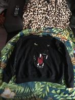 Trui brullende panter, Maat 38/40 (M), Zwart, Ophalen of Verzenden, Pull & Bear