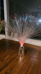 ZGAN Glasvezellamp diverse kleuren op batterij, Ophalen of Verzenden, Zo goed als nieuw, Minder dan 50 cm