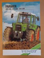 Folder Fendt Farmer 310 LSA, 311 LSA en 312 LSA Nederlands, Ophalen of Verzenden, Gelezen, Tractor en Landbouw