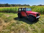 Jeep Wrangler 2.5 I Sport 1999 Rood, 74 €/maand, 118 pk, 4 cilinders, 2000 kg