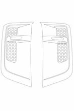 Land Rover Defender 90/110 Side Vents - Nieuw, Land Rover, Nieuw, Ophalen of Verzenden, Spatbord