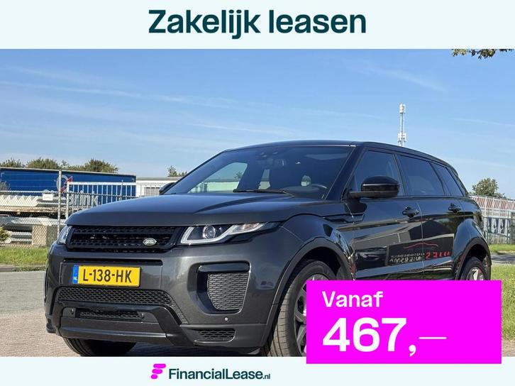 Land Rover Range Rover Evoque 2.0 Si4 HSE cruise apple carpl, Auto's, Land Rover, Bedrijf, Lease, Financial lease, 360° camera