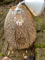 Hanglamp zilver bewerkt, Ophalen of Verzenden, Zo goed als nieuw, Minder dan 50 cm