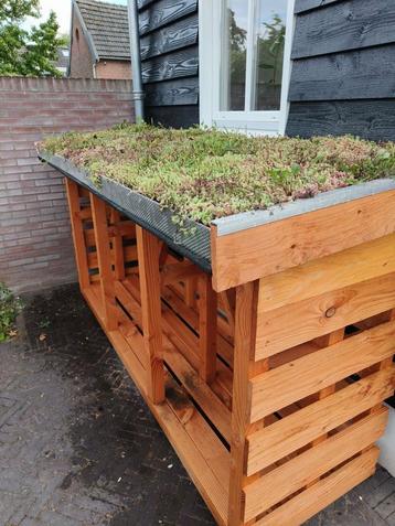 Groen  Sedum dak ook voor uw hout opslag of ?? beschikbaar voor biedingen