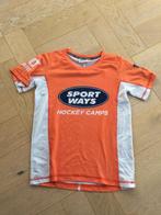 Leuk oranje sportshirtje maat 140, Gebruikt, Meisje, Sportways, Sport- of Zwemkleding