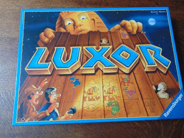 Luxor Spel van Ravensburger, Hobby en Vrije tijd, Gezelschapsspellen | Bordspellen, Gebruikt, Een of twee spelers, Drie of vier spelers