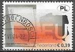 NL € 0,39 zegel Uitbreiding Europese Unie - Polen - 2004, Postzegels en Munten, Postzegels | Nederland, Verzenden, Na 1940, Gestempeld