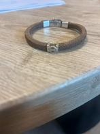 Buddha to Buddha Cord Armband, Sieraden, Tassen en Uiterlijk, Armbanden, Verzenden, Zo goed als nieuw, Bruin, Overige materialen