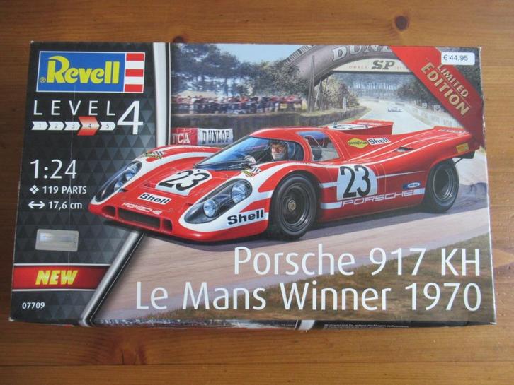 Porsche 917 KH - Le Mans 1970 (Revell 1/24), Hobby en Vrije tijd, Modelbouw | Auto's en Voertuigen, Nieuw, Auto, Groter dan 1:32