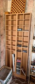 Cd kasten, Met plank(en), Gebruikt, 200 cm of meer, Minder dan 25 cm