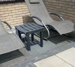 2 Antraciet Tuin Ligbedden - Verstelbaar, Tuin en Terras, Ophalen, Gebruikt, Textileen, Verstelbaar