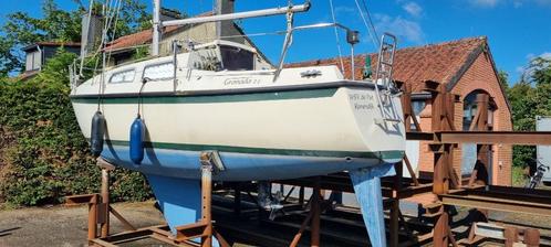 Granada 24, Watersport en Boten, Kajuitzeilboten en Zeiljachten, Gebruikt, Tourjacht of Cruiser, Polyester, 6 tot 9 meter, Diesel