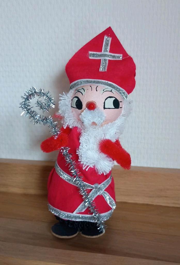 Vintage Sinterklaas candy container, Diversen, Sinterklaas, Zo goed als nieuw, Ophalen of Verzenden