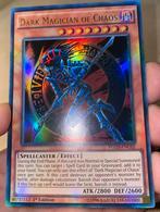 Yu-Gi-Oh! Dark Magician of Chaos YGLD 1st Edition !, Ophalen of Verzenden, Zo goed als nieuw, Losse kaart, Foil