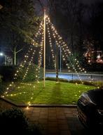 Vlaggenmast Verlichting 1 jaar oud, Diversen, Kerst, Ophalen of Verzenden, Zo goed als nieuw