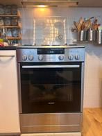 Siemens gasfornuis met oven, Zo goed als nieuw, Gas, Vrijstaand, 85 tot 90 cm