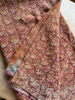 Kantha India plaid circa 180x120 cm, Ophalen of Verzenden, Zo goed als nieuw
