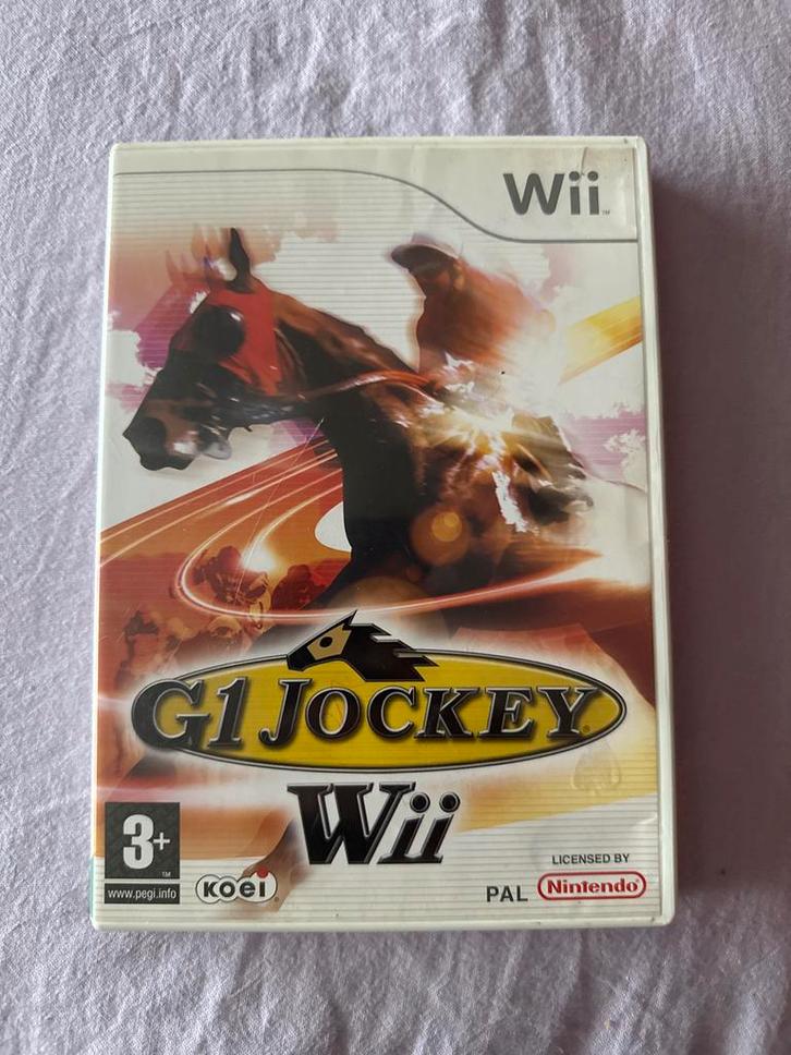 G1 Jockey Wii - Paardenrace Sensatie!, Spelcomputers en Games, Games | Nintendo Wii, Gebruikt, Sport, 1 speler, Vanaf 3 jaar, Ophalen of Verzenden
