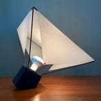 Industrieel design tafellamp aluminium papier Bruno Munari, Gebruikt, Danese, Postmodern, Minder dan 50 cm