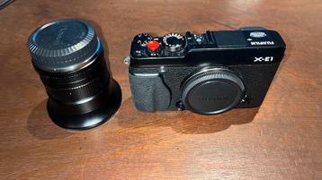 Fuji X-E1 met TTartisan 10mm wide angle lens beschikbaar voor biedingen