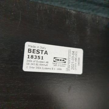 IKEA Besta zwarte tv-meubel kast - afbeelding 4