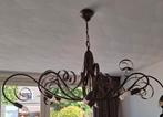 Hanglamp bruin metaal, Ophalen, Zo goed als nieuw, Metaal, Minder dan 50 cm