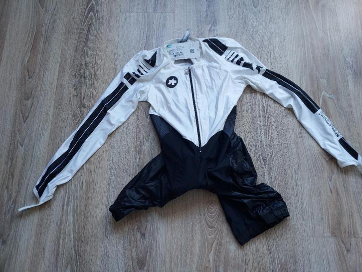 Tijdritpak Assos Chronosuit XLG wit (nieuw), Fietsen en Brommers, Fietsaccessoires | Fietskleding, Nieuw, Bovenkleding, XXL, Ophalen of Verzenden